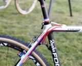 Fixik saddle and Easton carbon EC90 SL Wheels ©Cyclocross Magazine