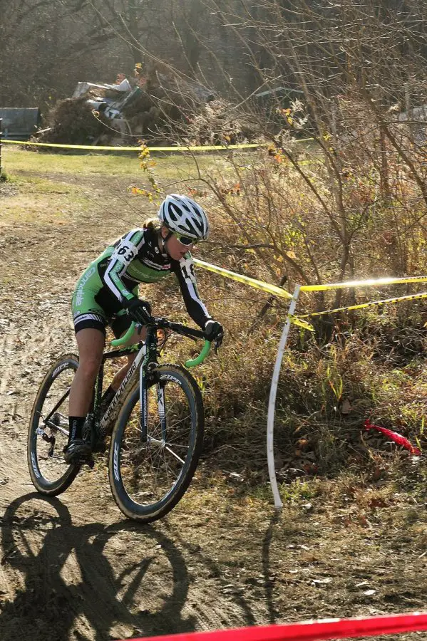 Kaitlin Antonneau. Jingle Cross 2010 Day 3. © Michael McColgan