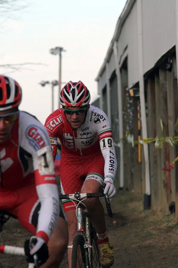 Driscoll reigned supreme on Day 3 after studying on Day 2. Jingle Cross 2010 Day 3. © Michael McColgan