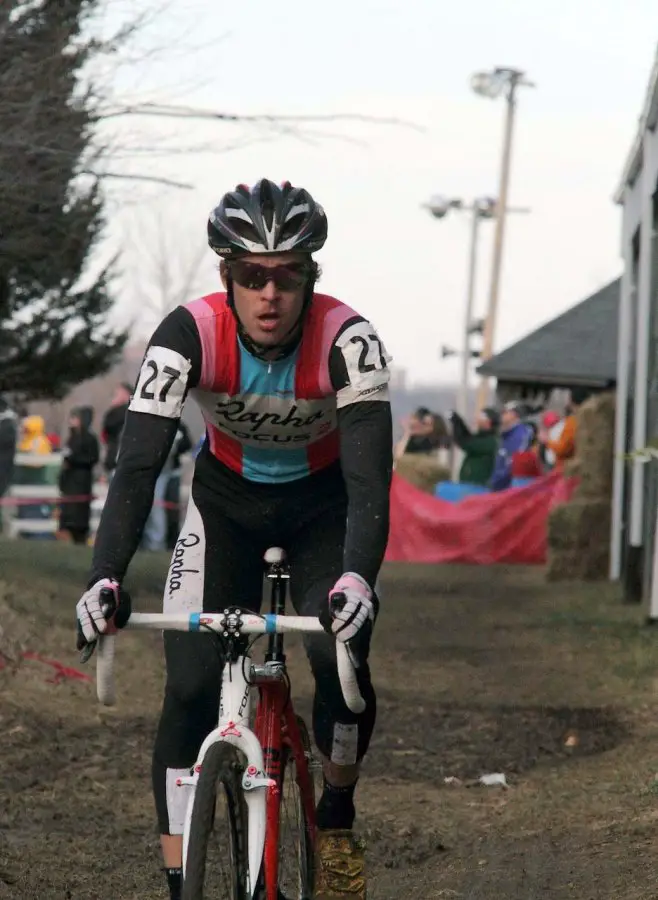 Chris Jones takes another third place. Jingle Cross 2010 Day 3. © Michael McColgan