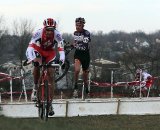 Todd Wells hopped his way to second. Jingle Cross 2010 Day 3. © Michael McColgan