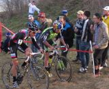 Johnson and Jones duke it out at Jingle Cross Day 3. © Elisabeth Reinkoldt