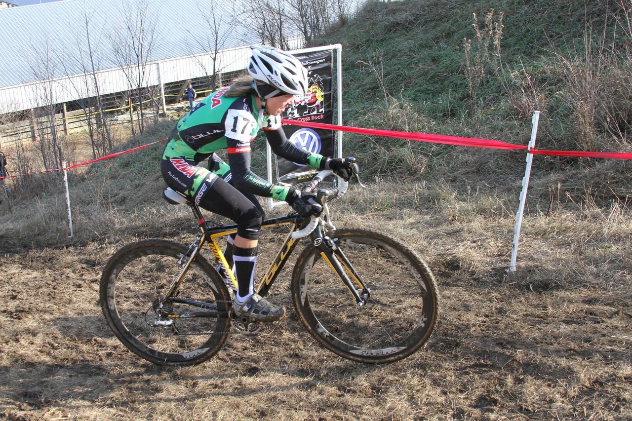 Catherine Walberg rides what many had to run. © Amy Dykema