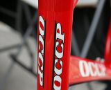 Head on: OCCP's head tube.