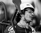 Adam Craig is relieved his bike performed without a hitch in the singlespeed race. © Joe Sales