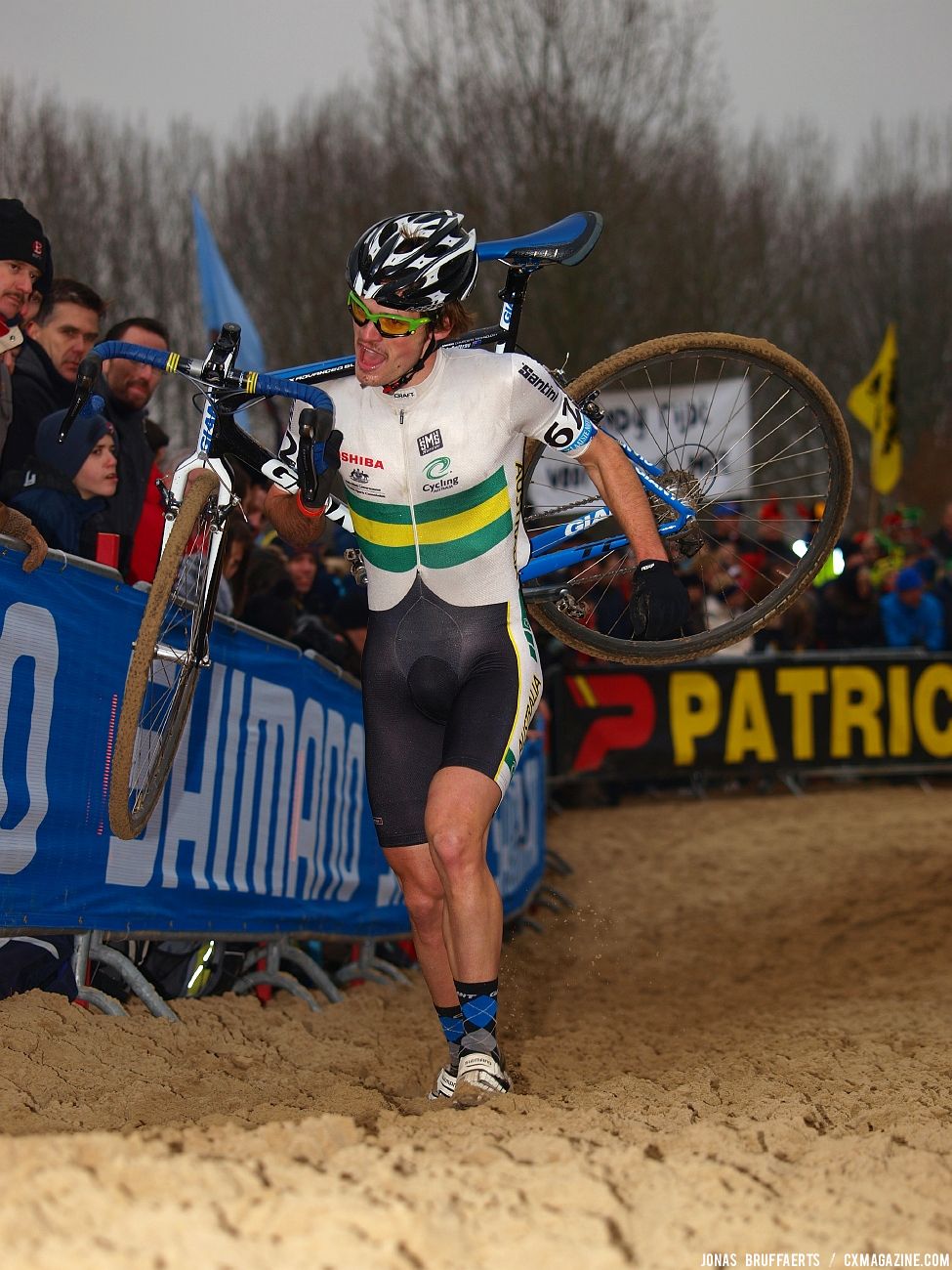 Robert Gehbauer finished along with two of his compatriots 7 laps down.(Austria) © Jonas Bruffaerts