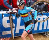 Sanne Cant finished third on the day. © Jonas Bruffaerts