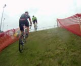 Jonathan and coach Todd Herriott before the clinic. © Cyclocross Magazine