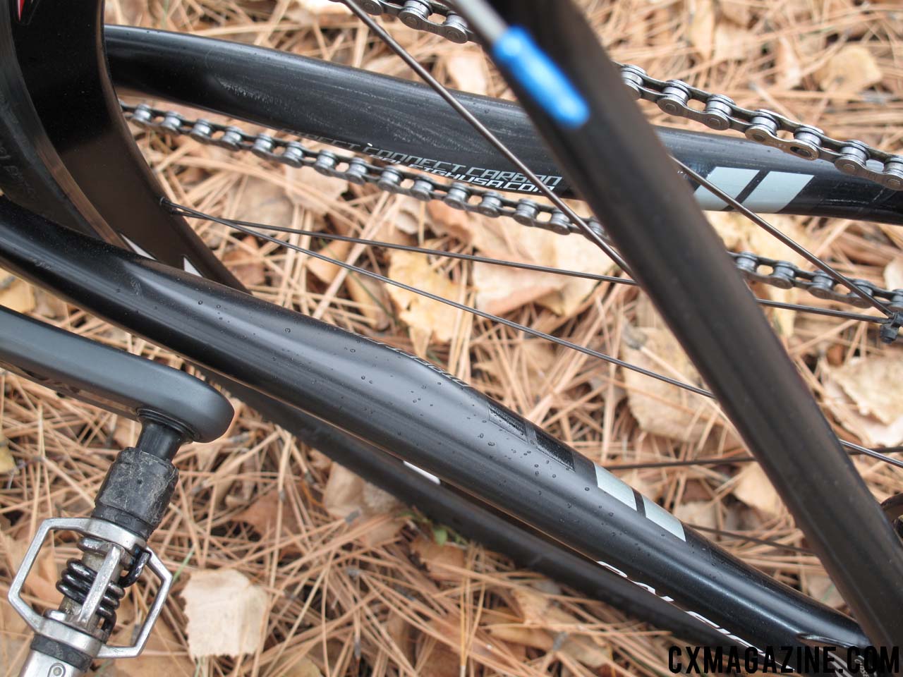 Shaped chain stays customize the ride.