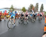 Nate Morse gets the holeshot. © Cyclocross Magazine