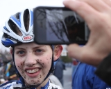 Osborne being interviewed. © Cyclocross Magazine