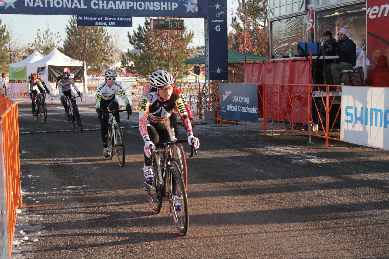 Junior Women, Cyclocross National Championships. ? Janet Hill.