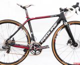 2014 Masters 30-34 National Champion Justin Lindine's Redline Conquest Team Disc cyclocross bike. © Cyclocross Magazine