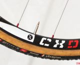 Challenge Chicane tubular tires with Novatec CXD Disc alloy tubular wheels. No carbon rims here. © Cyclocross Magazine