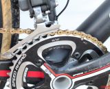 FSA K-Force Light 170mm 46x36 crankset. © Cyclocross Magazine