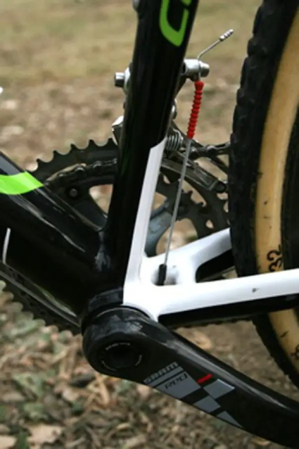 Cannondale-Cyclocrossworld team bikes are all equipped with Gore\'s sealed cable systems © 2010 Matt James
