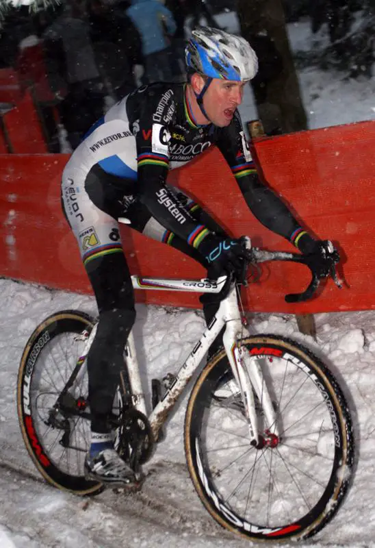 Erwin Vervecken races Kalmthout for the last time. ? Bart Hazen