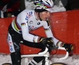 Albert raced near the front and finished in third in Kalmthout. ? Bart Hazen