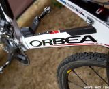 Katerina Nash's Orbea Terra cyclocross bike features a massive downtube and rolls on Dugast Rhino tubulars. © Motofish Images