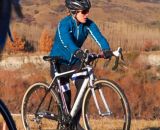 Compton showed new and old riders the cyclocross ropes. © Mark Legg-Compton