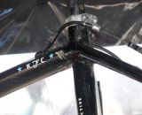 Compton's Trek displays her nickname and is equipped with Gore Ride-on shift cables but not brake cables. © Cyclocross Magazine