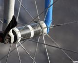 Detail of carbon hub on the Bontrager Aeolus wheelset and hubs.© Cyclocross Magazine