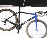 Full view of Katie Compton's National Championship winning custom Trek Ion cyclocross bike.© Cyclocross Magazine