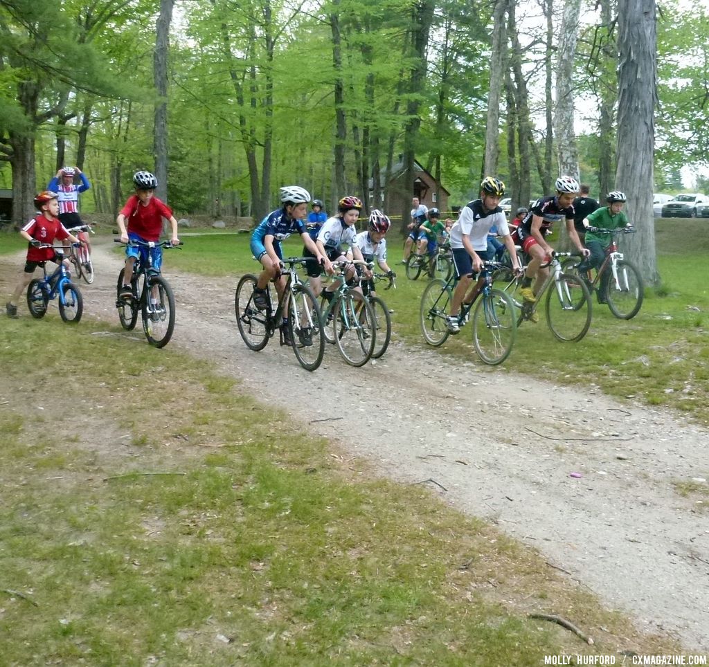 Trial race start © Cyclocross Magazine