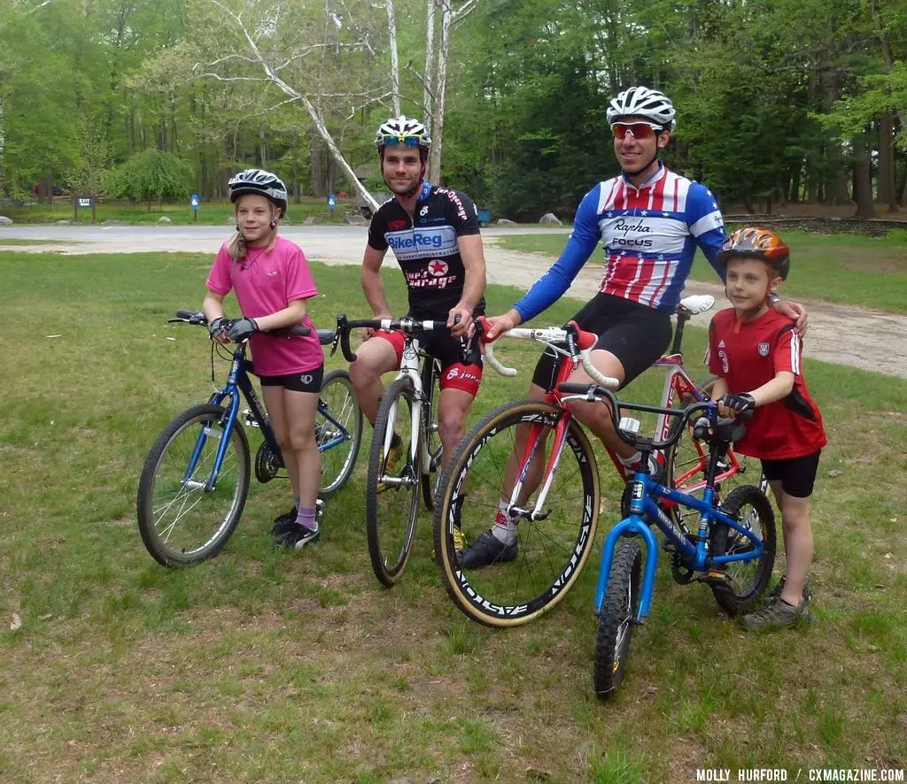 Posing for the parents © Cyclocross Magazine