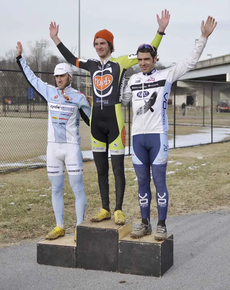 Elite Men's podium © Bart Nave