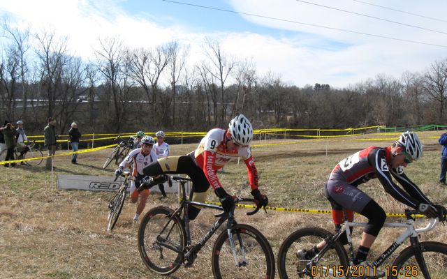 Clean remounts and dismounts were all the rage in the elite men\'s field today