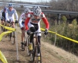 Adam Myerson, ever patient and watching the race unfold calmly