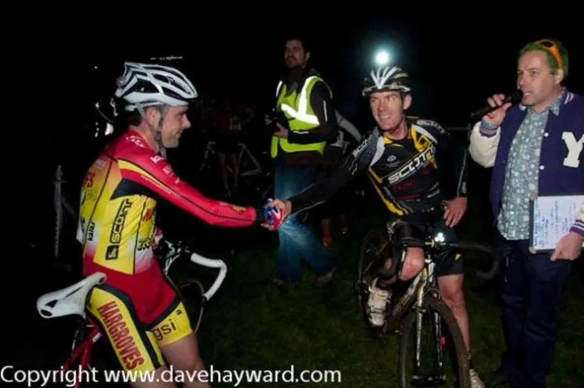 Jody and Nick post race © Dave Hayward