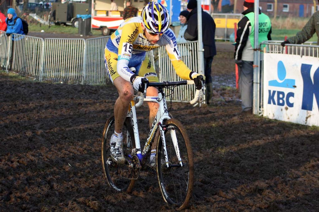 Rob Peeters finished in the top 10 in Koksijde. © Bart Hazen