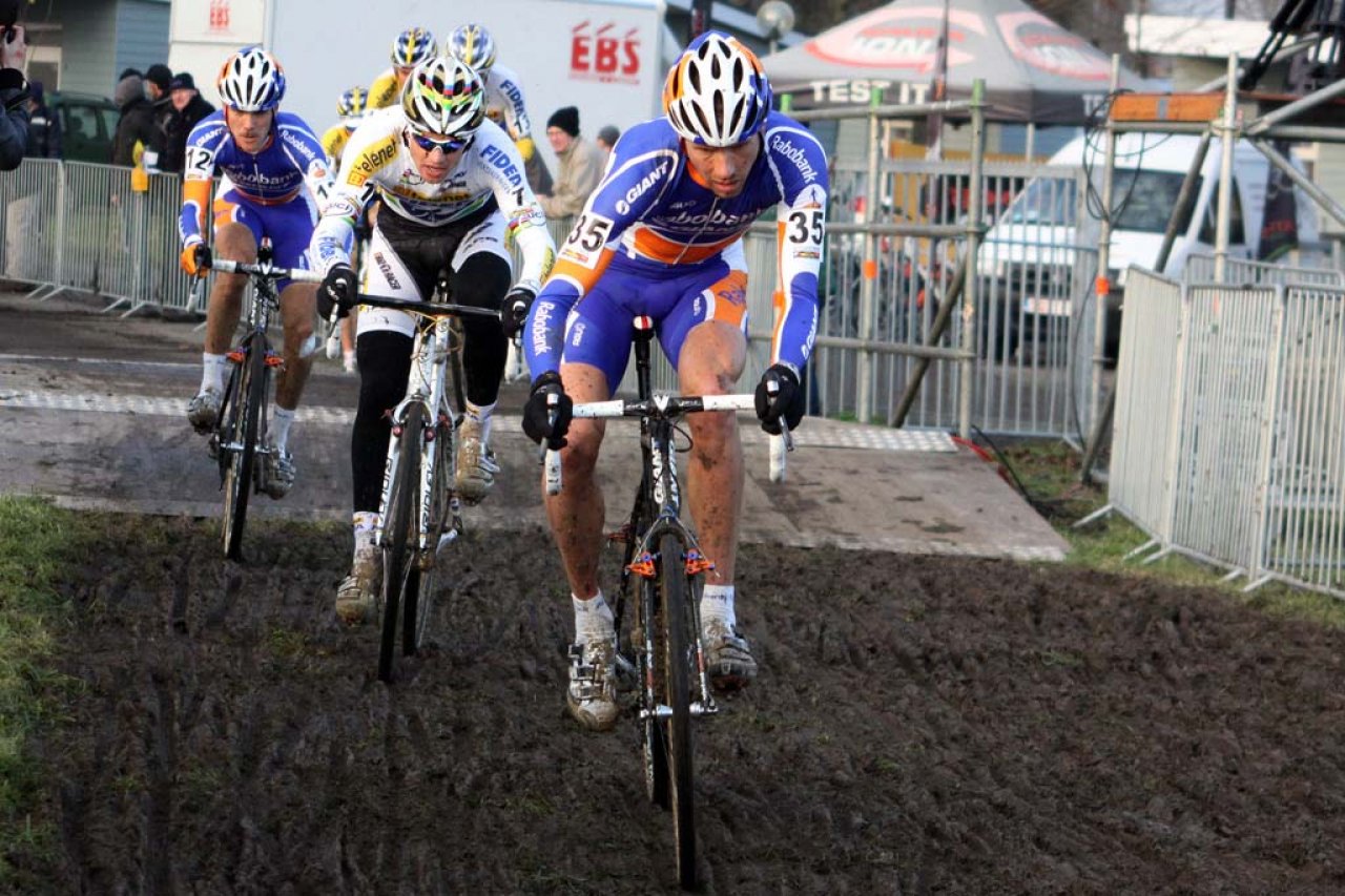 Gerben de Knegt was the top Dutch rider in Koksijde, finishing seventh. © Bart Hazen