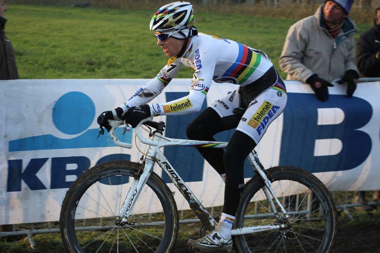 Stybar took second to the unreachable Albert. © Bart Hazen