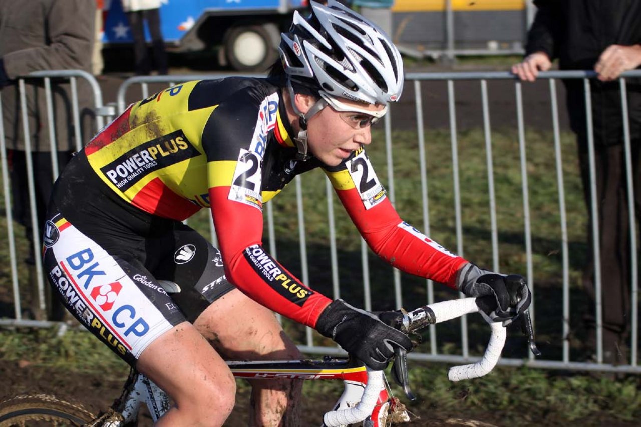 Sanne Cant is showing her strength in her first Elite season. © Bart Hazen 