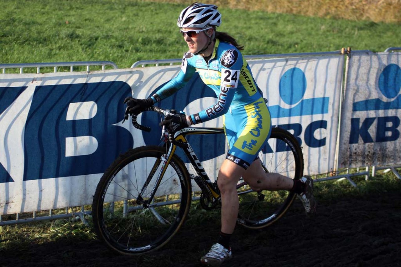 Gabby Day finished 19th in Koksijde. © Bart Hazen 