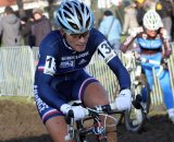 Nadia Triquet works through the mud in Koksijde. © Bart Hazen 