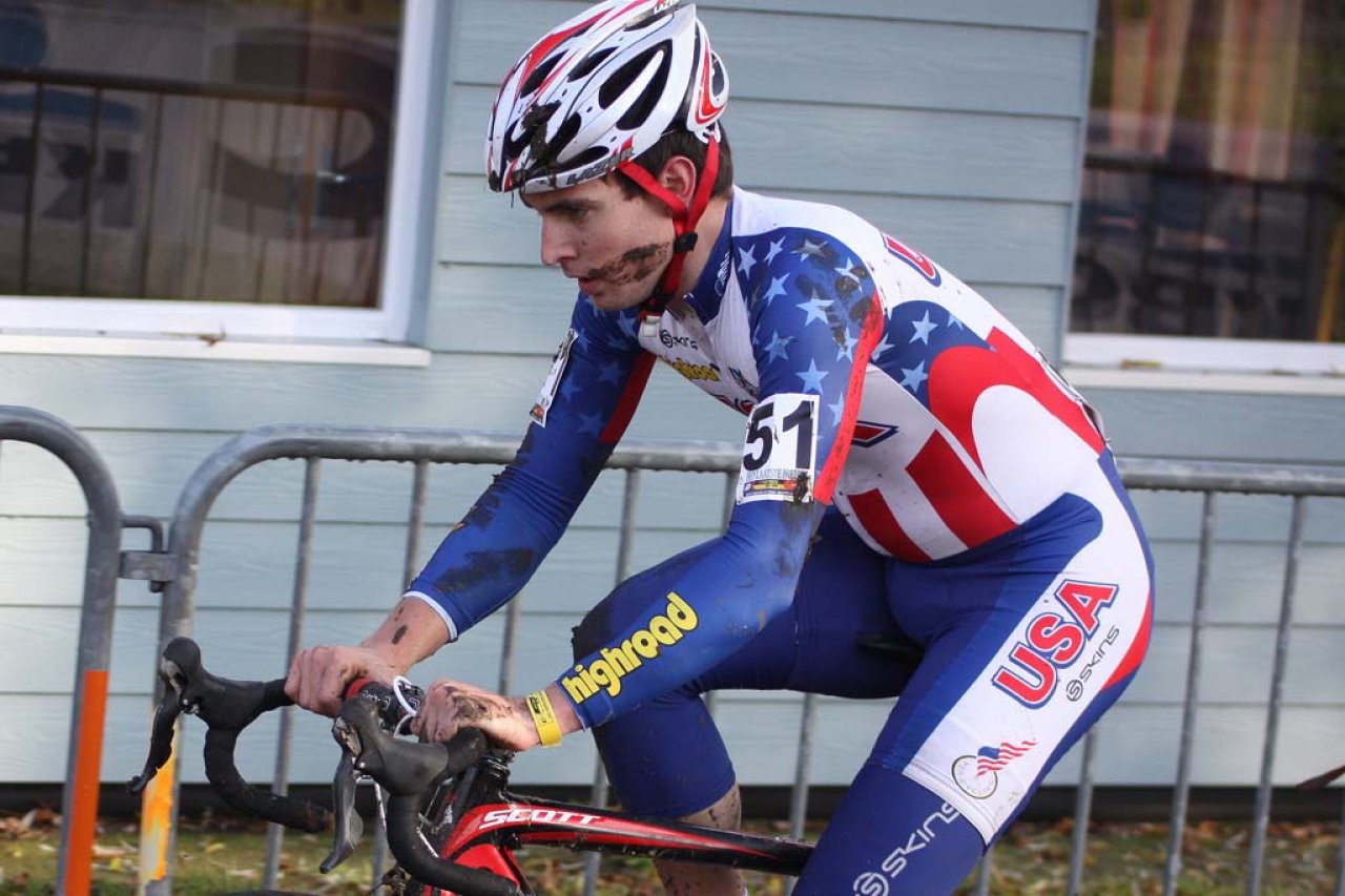 American U23s had to deal with less than optimum starting positions in Koksijde. © Bart Hazen