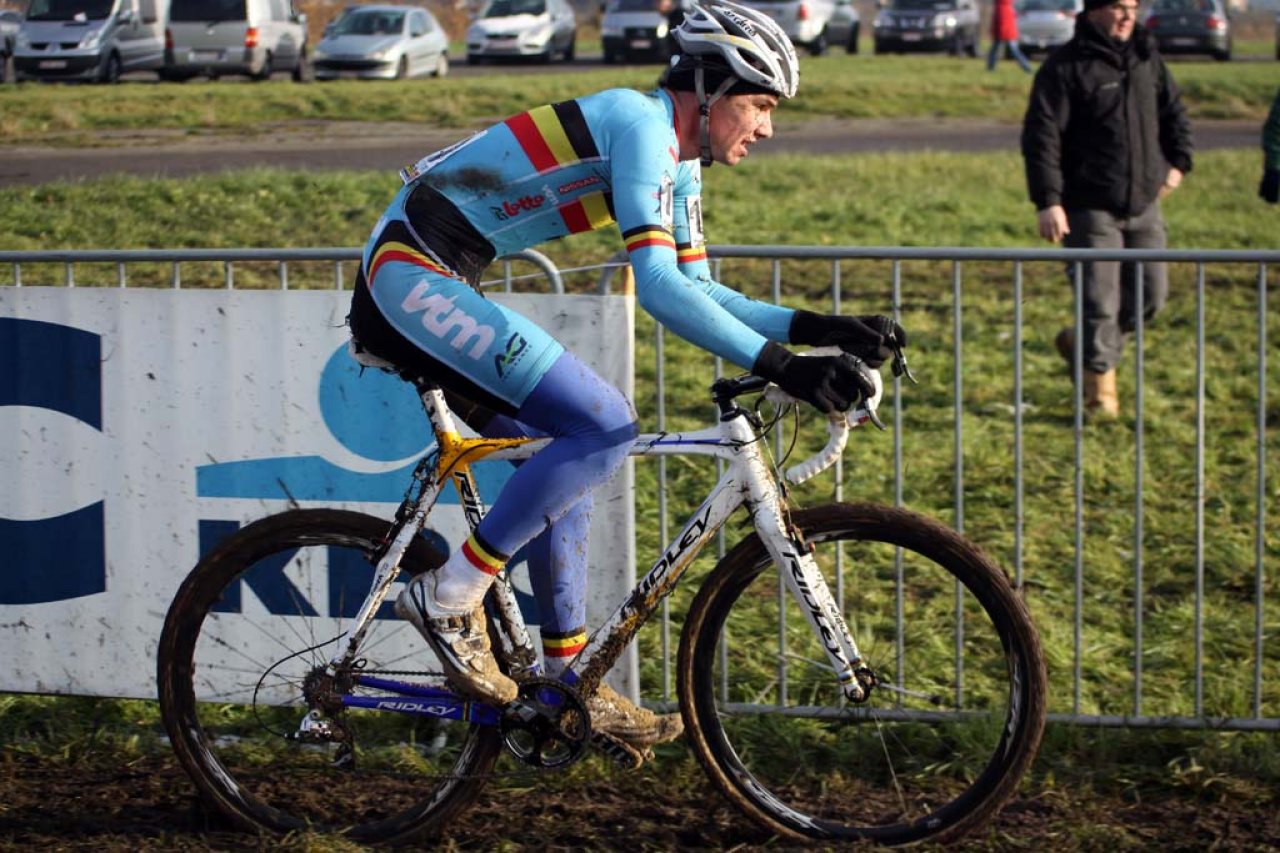 Vincent Baestaens won the day in Koksijde. © Bart Hazen