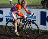 van der Haar finished fourth in Koksijde. © Bart Hazen