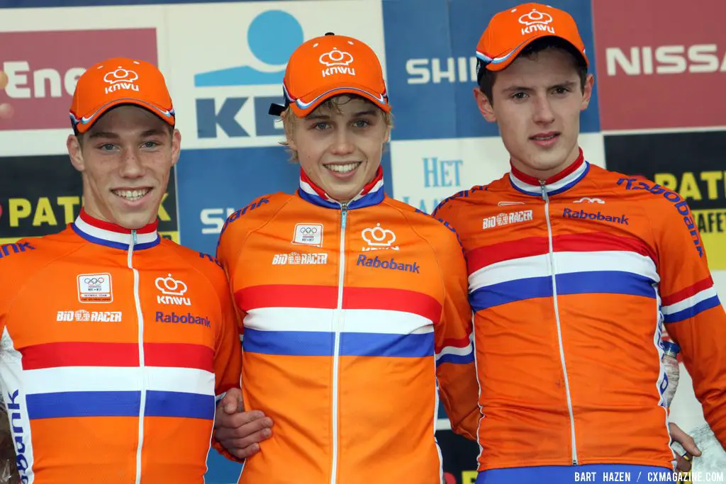 U23 podium. © Bart Hazen