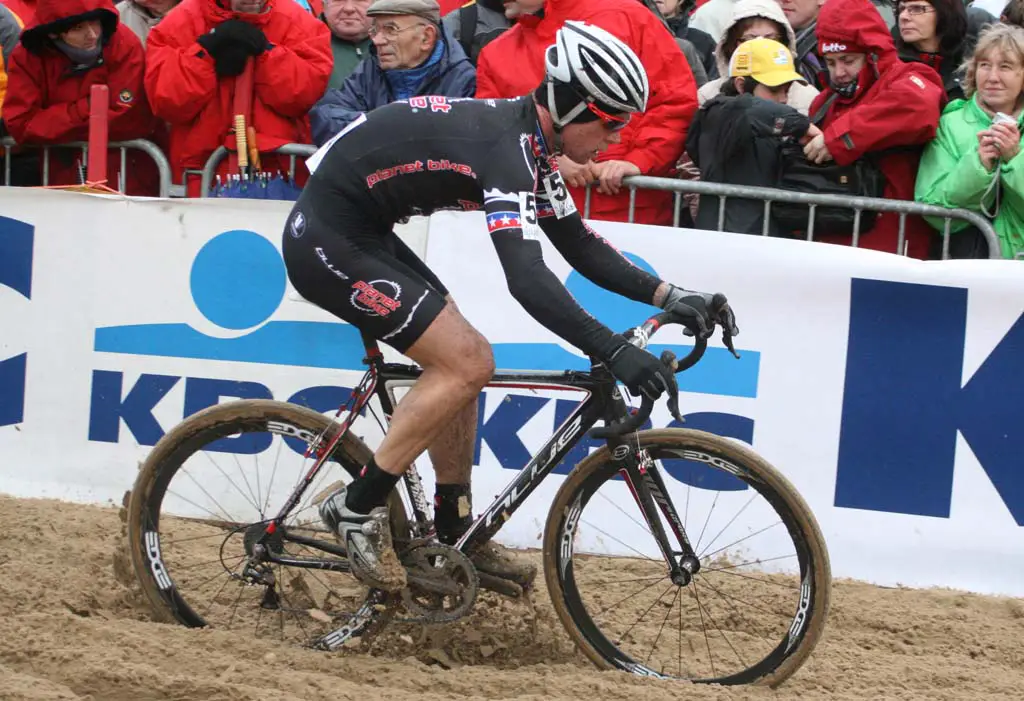 Planet Bike\'s Jonathan Page. Koksijde Elite Men World Cup 11/28/2009 ?Bart Hazen