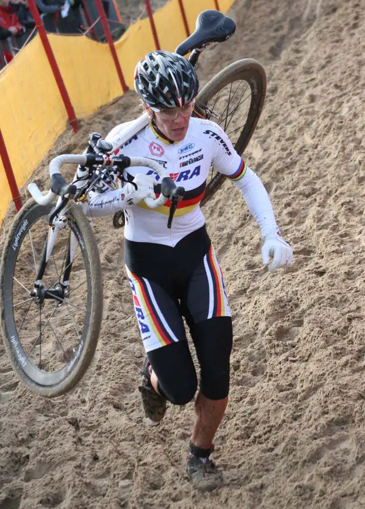 Hanka Kupfernagel is back! Koksijde Elite Women World Cup 11/28/2009 ?Bart Hazen