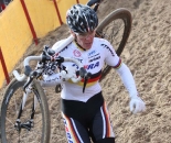 Hanka Kupfernagel is back! Koksijde Elite Women World Cup 11/28/2009 ?Bart Hazen