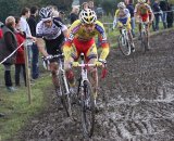 Sven Beelen leads the group © Bart Hazen