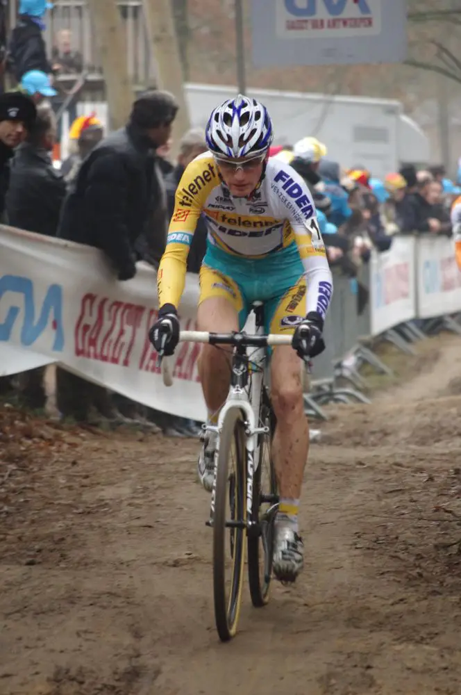 Kevin Pauwels on his way to a podium spot. Photo courtesy of Christine Vardaros. 