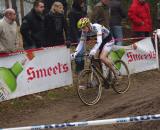 Geert Wellens heads to the finish in 33rd place.  Photo courtesy of Christine Vardaros.  