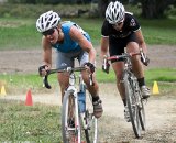 Brubaker and Campbell test one another © Oregon Cycling Action